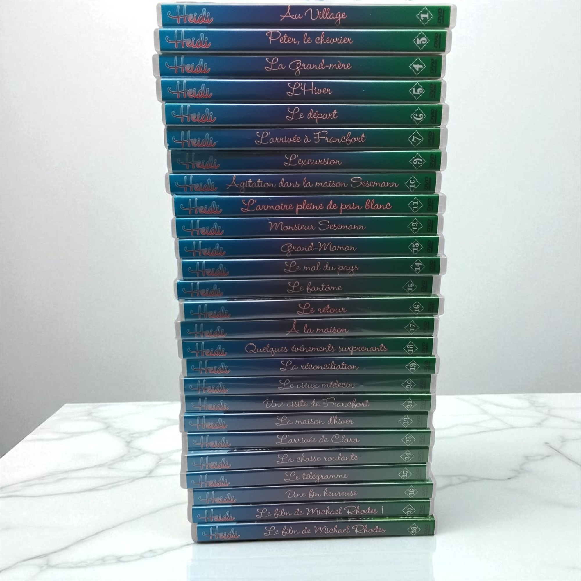 Lot de 26 DVD - Heidi Comme neuf - Vue 3 - 